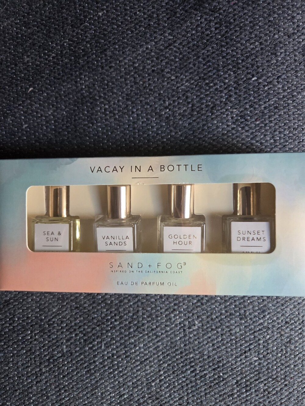 Sand And Fog Vacay In A Bottle Eau De Parfum Set Of 4